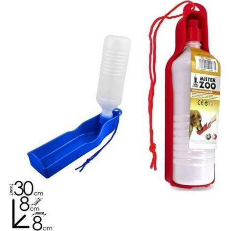 Chariot à Boisson Portable 300 Ml Bouteille Pliable Colorée Pour Chiens Et Chats (1/2)