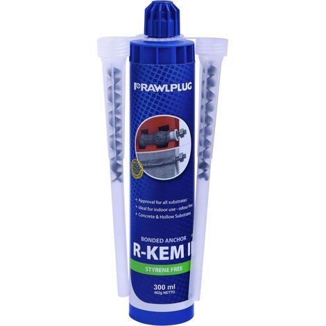 Cartuccia in resina metacrilato da 300 ml - Il tuo cemento Rawl (1/2)