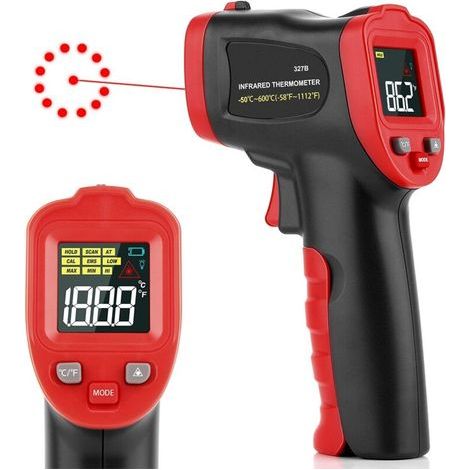 Thermomètre infrarouge WT326D (-50℃950℃), thermomètre industriel.-ARCAN (1/5)