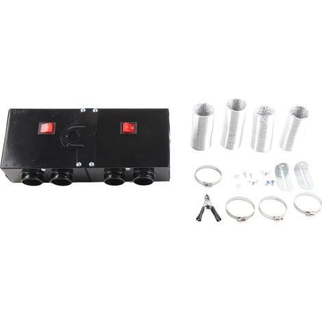 500W Dégivrage Quatre Trous Chauffant pour Voiture (1/5)
