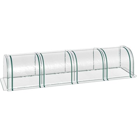 Serre Tunnel, Cadre Robuste, Excellente Ventilation, Transparent (1/2)