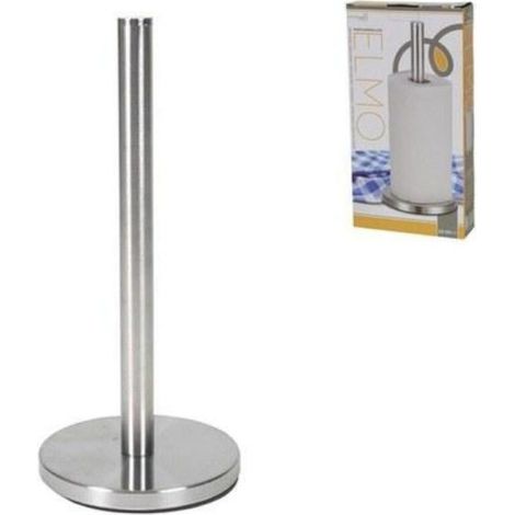 soporte para rollo de cocina elmo 33 cms portarrollos de acero inoxidable