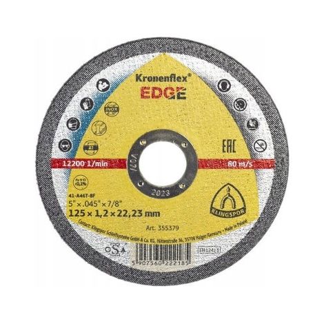 Metalltrennscheibe für Stahl 125x1,2 Schneide neu (1/3)