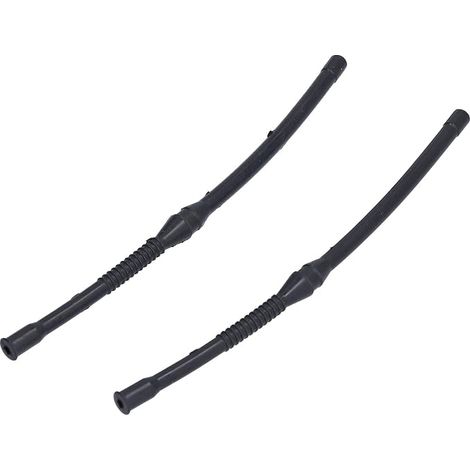 durite essence debroussailleuse, Tuyau Essence Tronconneuse, 2 Pièces Ligne De Tuyau De Carburant Remplacement de Conduite de Carburant pour tronçonneuse 66 61 162 181 266 268 272 281 288 (1/5)