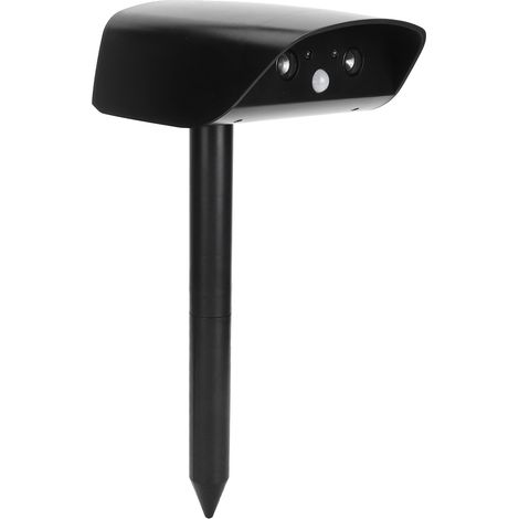 Répulsif Ultrason Anti-rongeurs Extérieur - Éloigne Chats, Chiens, Souris - Étanche pour Jardin et Pelouse (1/5)