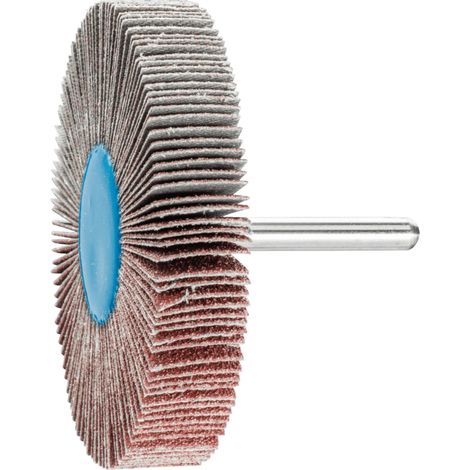 PFERD TOOLS Korund Fächerschleifer F Ø 80x15 mm Schaft-Ø 6 mm A60 für Feinschliff und Finish 10 Stk