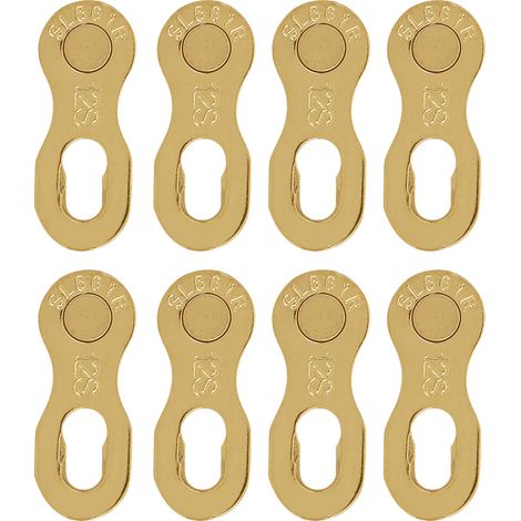 4 Maillons de Chaîne de Vélo 12 Vitesses en Acier Doré - Pièces et Accessoires Cyclisme (1/5)