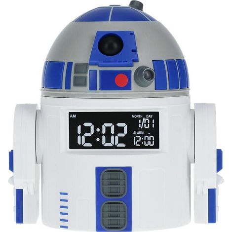 Paladone R2-D2 Wecker in Blau und Weiß, kompakt
