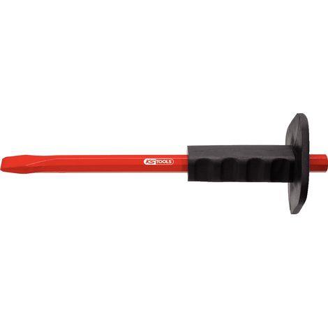 KS Tools - Ciseaux de maçon corps hexagonal - Poignée sécurité pare-coups - Ø16 mm- L.300mm - 156.0536