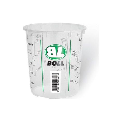 Kunststoffbehälter mit Graduierung 400ml