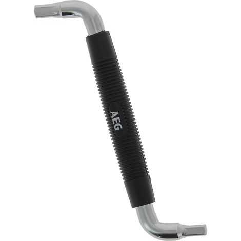 Chiave di svuotamento doppia quadrata 8-10mm - AEG - Manico ergonomico antiscivolo rivestito in gomma.