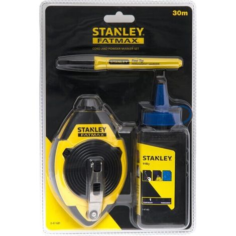 Set tracc. polvere +gesso 30m STANLEY 047681