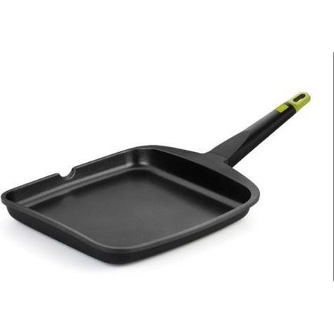 POÊLE GRILL LISSE FOODIE - 22 CM