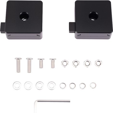 Soporte Montaje Luces LED Universal For Capó Aluminio Base Liberación Rápida M8 (1/4)