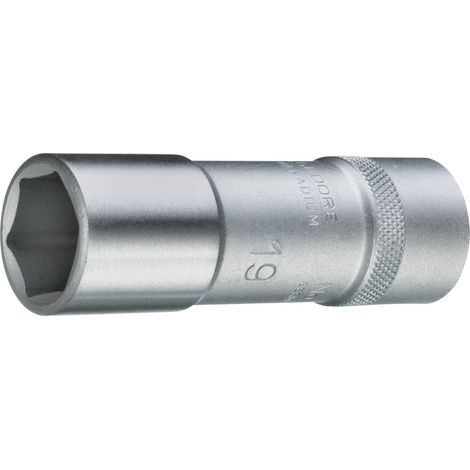 Steckschlüsseleinsatz 1/2" lang 6-kant 27 mm (1/4)