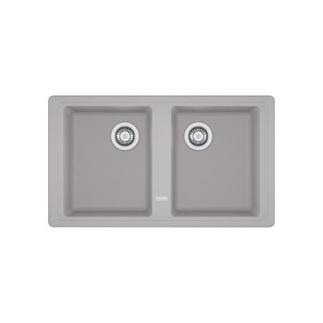 Franke Lavello BFG620AL 2 Vasche Dimensioni 86 x 50 cm Colore Alluminio Serie Boston (1/2)