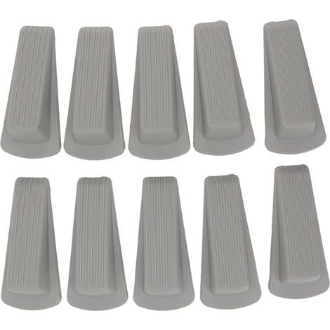 10 Blocs-porte en TPR Antidérapants, Flexibles et Durables pour Maison, Bureau, Hôpital - Stabilité Élevée (1/5)
