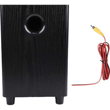 Caisson de basses domestique 100 W, haut-parleur passif indépendant de 6,5 pouces, installation facile (Plug and Play) pour vos soirées cinéma. (1/5)