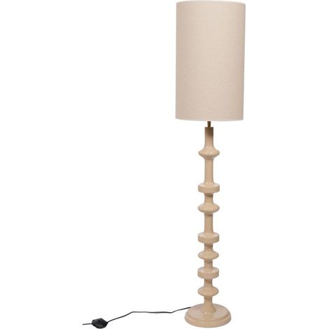 Amadeus - Lampe de lecture Mileo en métal crème hauteur 164 cm