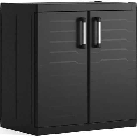 Keter Detroit XL armario de almacenamiento negro 89 cm (1/5)