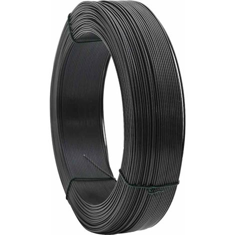 vidaXL Filo per Recinzioni 250m 1,6/2,5 mm in Acciaio Antracite