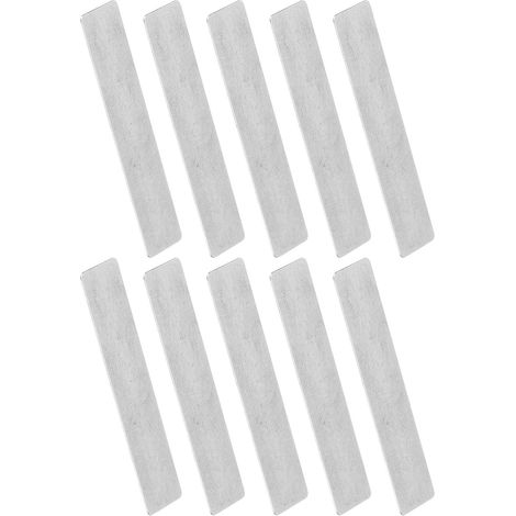 Clapet compresseur air, Plaque de soupape de compresseur d'air, Lot de 10 plaques de soupape rectangulaires en Fonte pour compresseur d'air, Accessoires pour Cylindre de 51 mm (1/5)
