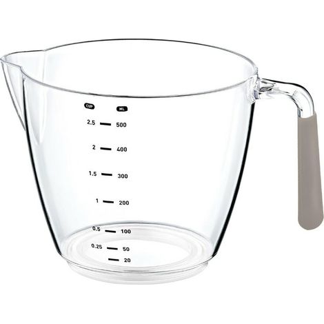 Messbecher 0,5 l, dunkelbeige