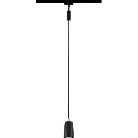 Paulmann URail Pendelleuchte Cover schwarz matt 6,5 x 122 cm GU10 (1/3)