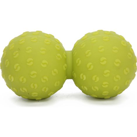 Doppelmassageball für Rücken, Beine und Schultern – Tiefenmuskelentspannung, Fitness und Yoga (1/5)