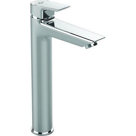 Mezclador de lavabo TESI con base extendida sin vaciador cromado IDEAL STANDARD