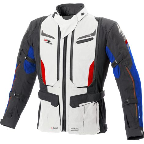 BUSE Agadir Motorradjacke hellgrau 50
