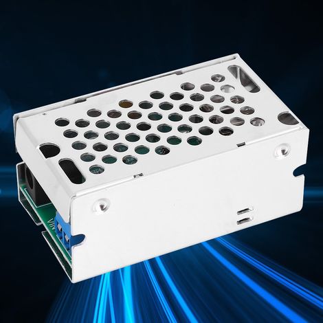 24V/12V auf 5V 5A Abwärtswandlermodul mit 4 USB-Ausgängen und Aluminiumgehäuse (1/5)