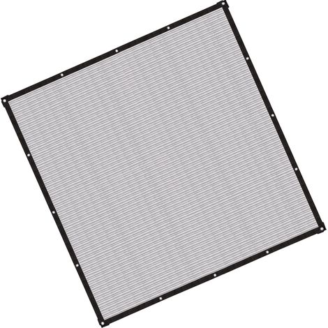 Malla de aluminio de alta densidad y resistente a los rayos UV – Modelo Premium – 2 m x 2 m – Malla de sombreo con alto aislamiento térmico y reflectancia. (1/5)