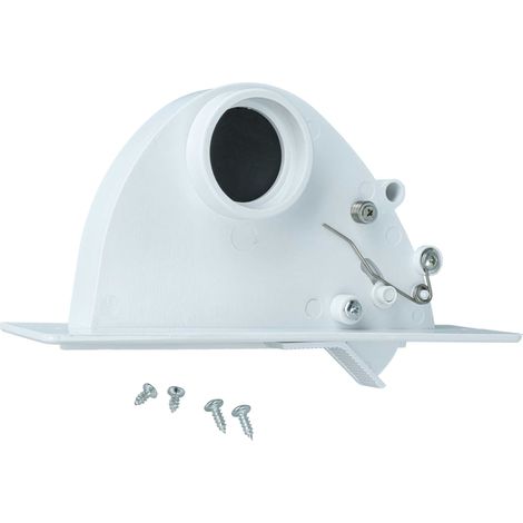 vhbw battiscopa aspirante compatibile con impianti di aspirazione centralizzati con tubi rotondi da 2 / diametro da 50,8mm