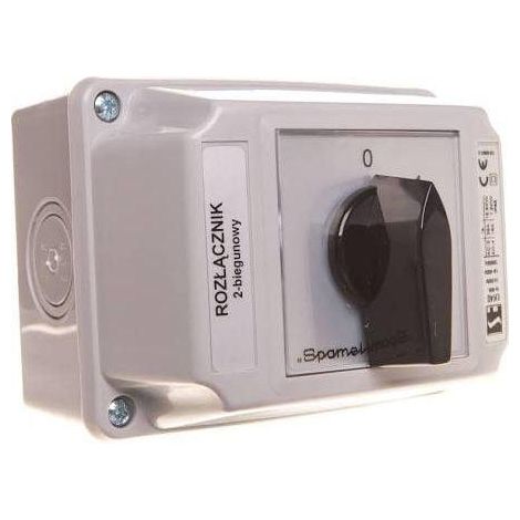 Interrupteur spamel Commutateur rotatif 40A IP65