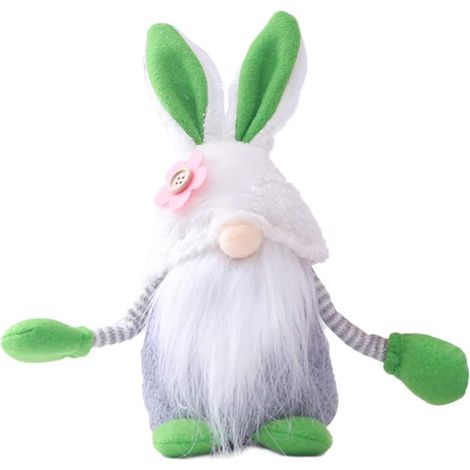 MINKUROW Decorazione Pasquale, Gnomi Pasquali Primaverili, Decorazione Gnomo Di Peluche, Coniglietto Pasquale, Bomboniera Pasquale (9 X 3,9 X 3 Pollici) (1/5)