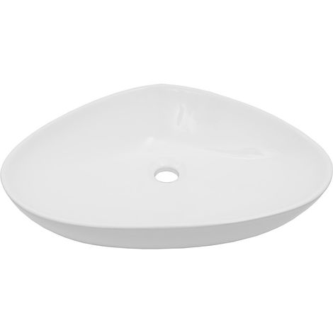 PONTE Aufsatzwaschtisch 59 cm, weiss