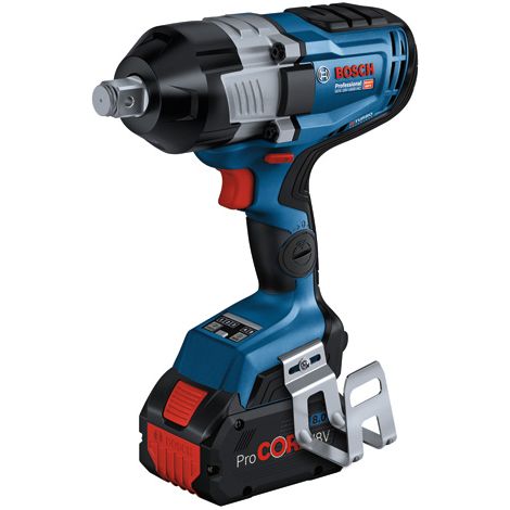 Bosch Professional BITURBO atornillador de impacto a batería GDS 18V1600 HC (llave de 3/4”, incl. 2 baterías ProCORE18V de 8,0 Ah, cargador, módulo Bluetooth GCY 42, en LBOXX) (1/5)