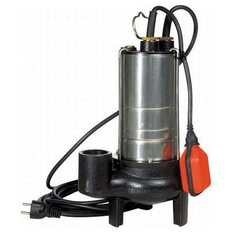 Jetly – Pompe eaux chargées – Station de relevage – Monophasé 230V – Flotteur externe – Refoulement vertical – 10m de câble