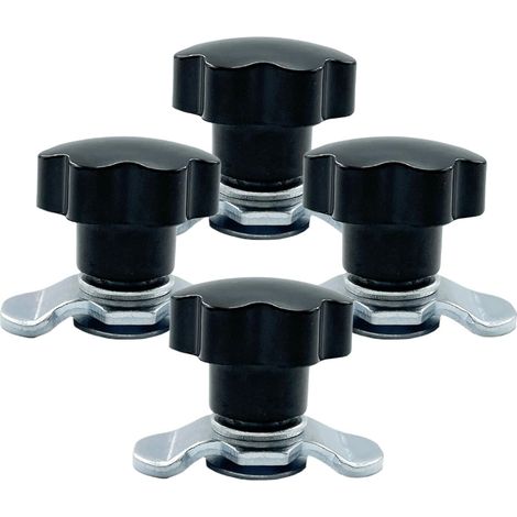 CCYKXA M8x20mm Vis pour Profilé L Écrou À Tige Filetée Avec Patte Pour Fixation Par Sangle,Pièce de Remplacement Ergonomique Anti-Dérapant pour Véhicules, Avions et Entrepôts