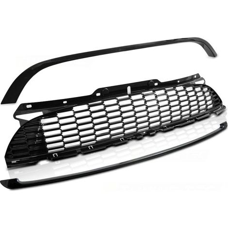 Parrilla MINI COOPER 10-14 R56/57/55 JCW ESTILO NEGRO BRILLO (1/3)