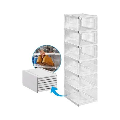 SCARPIERA 6 RIPIANI PIEGHEVOLE BIANCO- LOSTECH- 1,0 pz (1/4)