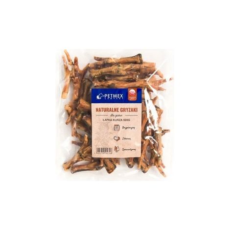 Friandises naturelles pour chiens – Pattes et pilons de poulet séchés 500 g – Riches en protéines – Nettoient les dents et renforcent les gencives – All Pet (1/4)