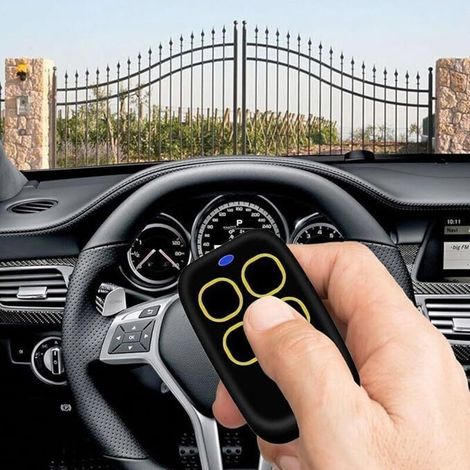 Commande à distance Universelle 4 en 1 pour Porte de Garage, XU, Code Tournant de 280 à 868 MHz, Télécommande pour Porte de Garage, Programmable, Ouvre-porte de Garage - KZQ (1/5)
