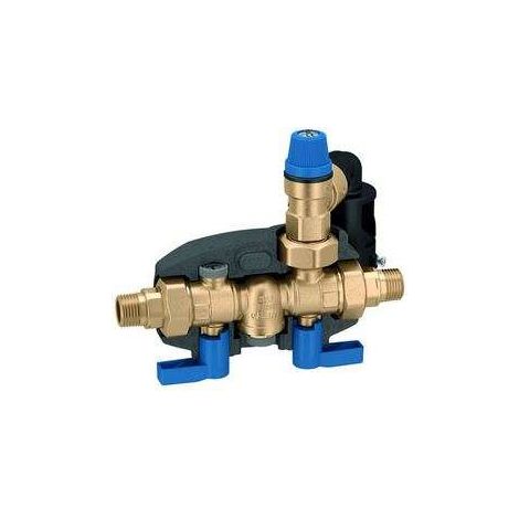 Caleffi SiCal Sicherheitsgruppe für WW-Bereiter Warmwasserspeicher 3/4" 6 bar DN20 DVGW 528156