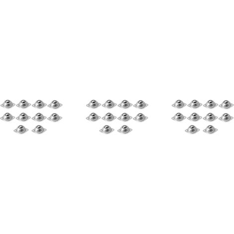 30 Pcs 3 CM Dia En Acier AU -15A Unité de Transfert À Billes Roulement À Billes Convoyeur Rouleau À Billes Outil de Transmission (1/2)