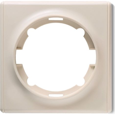 Plaque de finition OneKeyElectro Florence, 1 poste, beige