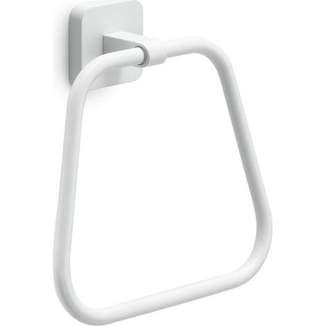 Tonga portasalviette ad anello bianco matt (1/3)
