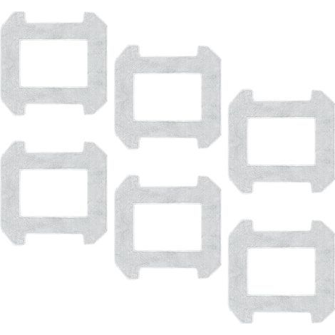 6 pièces pièce de rechange pour serpillières pour C1 /C1 Station chiffons de lavettes Robot accessoires en tissu de nettoyage chiffon de nettoyage (1/5)