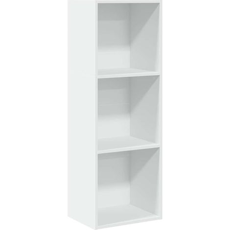 Maison Exclusive - Libreria Bianca 40x30x114 cm in Legno Multistrato